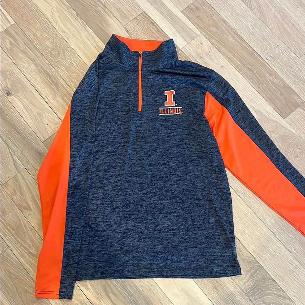Colosseum Gray and Orange Lightweight Jacket
